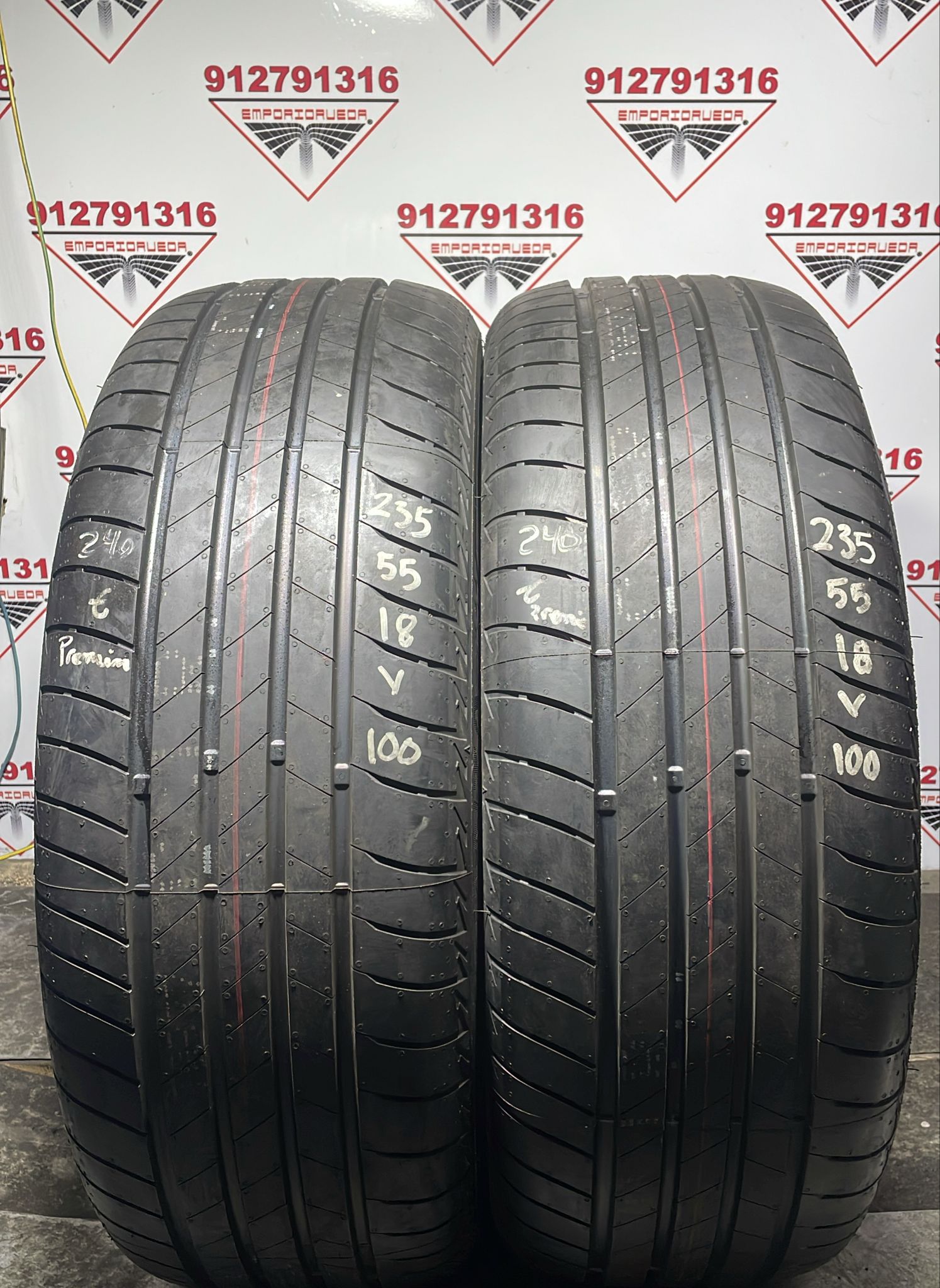 BRIDGESTONE TURANZA T002 USADO PREMIUM  235/55 R18 100 V